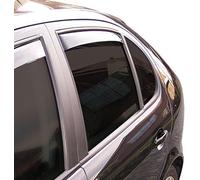 ClimAir Window Visors Master Dark (rear) compatible with Audi Q5 2017-, Black
