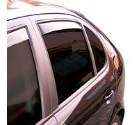 ClimAir Window Visors Master Dark (rear) compatible with Dacia Sandero/Stepway III 2021-, Black