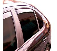 ClimAir Car Comfort Window Visors Master Dark (rear) compatible with Volkswagen T-Cross 2019-