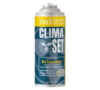 ClimaSet 3-in-1 R134a Air Conditioning Refrigerant with Sealant and Oil Kit - for 1994 to 2016 Cars - Non-Toxic - Corrosion-Resistant - 1 Piece - 235 g