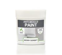ClimaShield Anti Mould Paint - Berry Sorbet, 75ml Sample - Matt Pale Pink Paint that Prevents Mould Growth in Bathrooms, Kitchens & Bedrooms. Powerful & Effective Mold Prevention for Walls & Ceilings