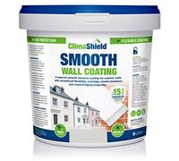 Climashield Smooth Wall Coating - Premium Outdoor Wall Paint -12 Colours. Waterproofing Exterior Wall Paint, 15 Year Protection for Brick, Stone, Concrete & Rendered Walls - (5L, Wessex Stone)