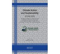 Climate Action and Sustainability: Iccas 2025: 67 (Materials Research Proceedings)