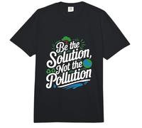 Climate Change - Be The Solution Not The Pollution Comfort Colors Adult Heavyweight T-Shirt