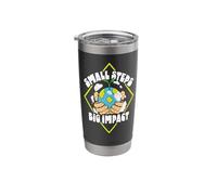Climate Change Environmental Earth Day Planet Conservation Stainless Steel Insulated Tumbler