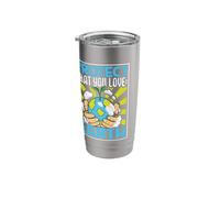 Climate Change Environmental Earth Day Planet Conservation Stainless Steel Insulated Tumbler