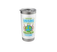 Climate Change Environmental Earth Day Planet Conservation Stainless Steel Insulated Tumbler