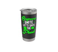 Climate Change Global Warming Environmental Engineer Stainless Steel Insulated Tumbler