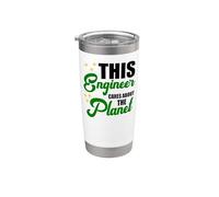 Climate Change Global Warming Environmental Engineer Stainless Steel Insulated Tumbler