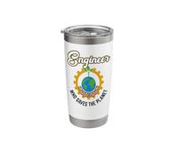 Climate Change Global Warming Environmental Engineer Stainless Steel Insulated Tumbler
