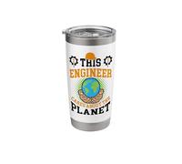Climate Change Global Warming Environmental Engineer Stainless Steel Insulated Tumbler