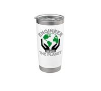 Climate Change Global Warming Environmental Engineer Stainless Steel Insulated Tumbler