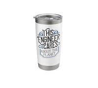 Climate Change Global Warming Environmental Engineer Stainless Steel Insulated Tumbler