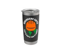 Climate Change Global Warming Environmental Engineer Stainless Steel Insulated Tumbler