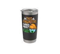 Climate Change Global Warming Environmental Engineer Stainless Steel Insulated Tumbler