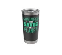 Climate Change Global Warming Environmental Engineer Stainless Steel Insulated Tumbler