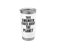 Climate Change Global Warming Environmental Engineer Stainless Steel Insulated Tumbler