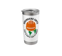 Climate Change Global Warming Environmental Engineer Stainless Steel Insulated Tumbler