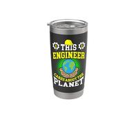 Climate Change Global Warming Environmental Engineer Stainless Steel Insulated Tumbler