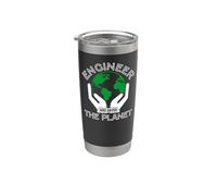 Climate Change Global Warming Environmental Engineer Stainless Steel Insulated Tumbler