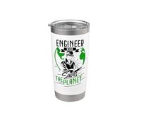 Climate Change Global Warming Environmental Engineer Stainless Steel Insulated Tumbler