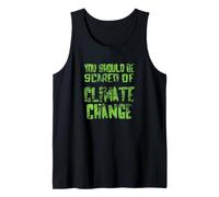 Climate Change Halloween Costume Scary Environment Ecology Tank Top