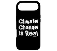 Climate Change Is Real Awareness - Eco Warrior Statement Case for iPhone Air
