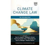 Climate Change Law: An Introduction (Foundations of Environmental Law series)