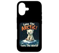 Climate Change Save the Arctic Save the World Earth Day Case for iPhone 17