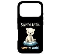 Climate Change Save the Arctic Save the World Earth Day Case for iPhone 17 Pro