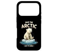 Climate Change Save the Arctic Save the World Earth Day Case for iPhone 17 Pro