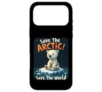 Climate Change Save the Arctic Save the World Earth Day Case for iPhone 17 Pro Max