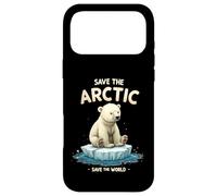 Climate Change Save the Arctic Save the World Earth Day Case for iPhone 17 Pro Max