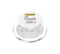 Climate Change Timeline Environmental Science Satire Humor PopSockets PopGrip for MagSafe