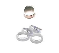 Climate control panel Air Conditioner Volume Switch Knob Adjustment Ring For Volvo S60 V60 XC60 V40 S80(SILVER)