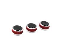 Climate control panel Air Conditioning Turning Switch Knob For Focus 2 MK2 For Focus 3 MK3 2005-2017 For Mondeo C-MAX(RED)