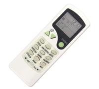 Climate Control Remote Replacement ZC / LW01 Featuring LCD Screen View, Power Temperature Clock Auto Start Stop Buttons for Indoor AC Home Room Everyday Use Ac Remote Replacement Lcd Climate