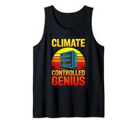 Climate Controlled Genius Data Center Server Tech Tank Top