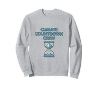 Climate Countdown Crew Environmental Design Sweatshirt