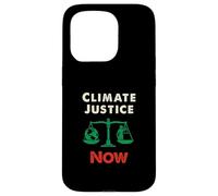 Climate Justice NOW - Powerful Eco Awareness Statement Case for iPhone 15 Pro