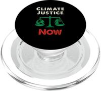 Climate Justice NOW - Powerful Eco Awareness Statement PopSockets PopGrip for MagSafe