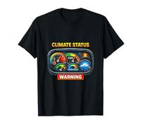 Climate Monitoring System Environmental Alert Illustration T-Shirt