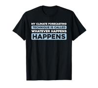 Climate Science Atmospheric Weather Patterns Climatologist T-Shirt