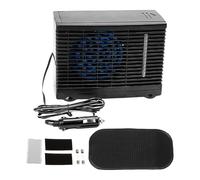 Climatizzatore Auto Portatile - 12V Umidificatore Auto Con Serbatoio Acqua | Di Raffreddamento Adesivo PP Black | Truck Garage | Evaporativo Per Viaggio Casa