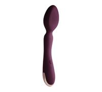 Climaximum Aurora - Ergonomic Wand Vibrator with Textured Head, 10 Modes (3 Speeds & 7 Patterns), Powerful for Targeted Stimulation or Full Body Massage, Quiet, 259g