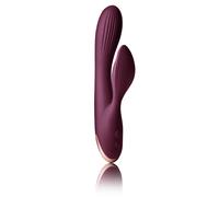 Climaximum Women's Lyanna Dual Independent Motor Rabbit Vibrator in Burgundy Climaximum Burgundy