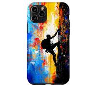 Climb Beyond Limits Abstract Mountain Climbing Adventure Art Case for iPhone 11 Pro