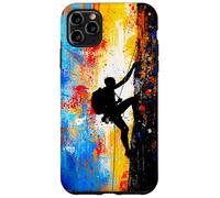Climb Beyond Limits Abstract Mountain Climbing Adventure Art Case for iPhone 11 Pro Max