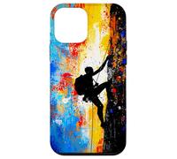 Climb Beyond Limits Abstract Mountain Climbing Adventure Art Case for iPhone 12 mini
