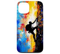 Climb Beyond Limits Abstract Mountain Climbing Adventure Art Case for iPhone 13